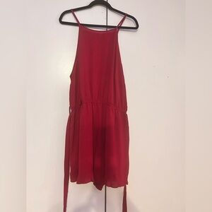 Elegant Burgundy Skort- SHEIN VACY